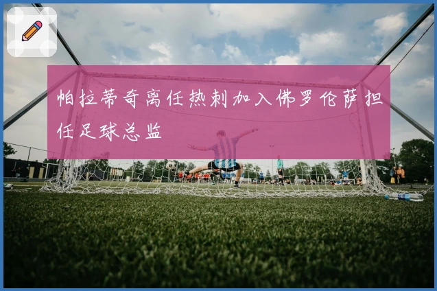 帕拉蒂奇离任热刺加入佛罗伦萨担任足球总监